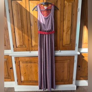 Sundance Sz L Maxi Dress with Crochet Back. So Unique!